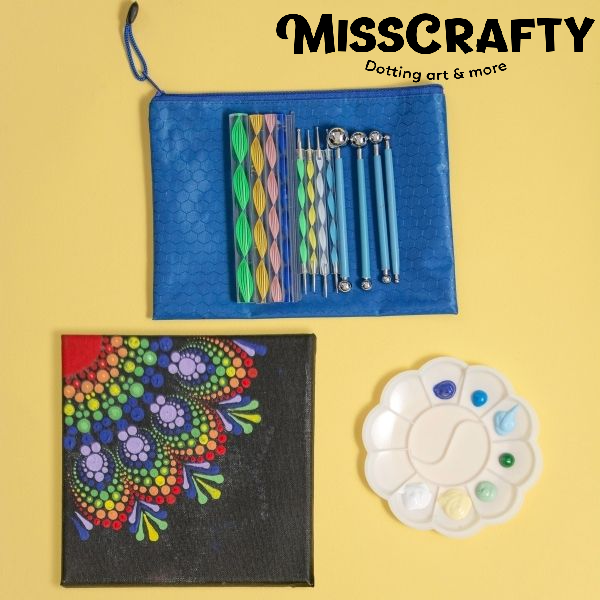 MISSCRAFTY® Комплект за рисуване на мандала