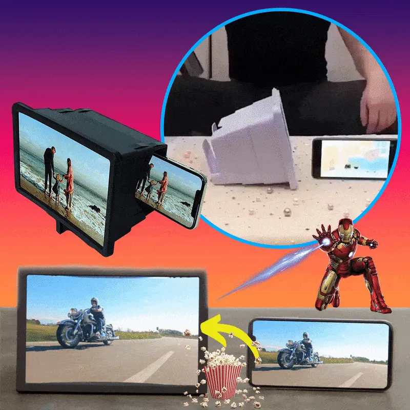 SCREENFLIX® Екранен Увеличител за Телефон