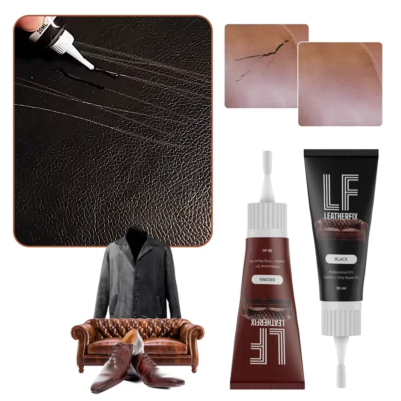 LEATHERFIX™ КОМПЛЕКТ ЗА ВЪЗСТАНОВЯВАНЕ НА КОЖА