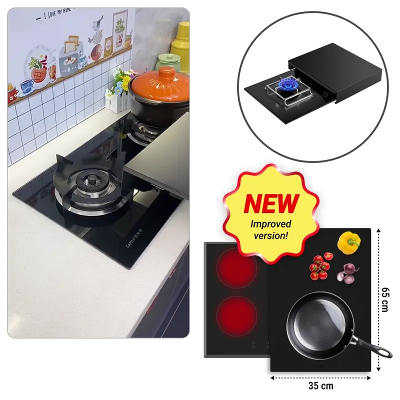 Shelfystove – Многофункционален капак за печка за максимално използване на кухненското пространство