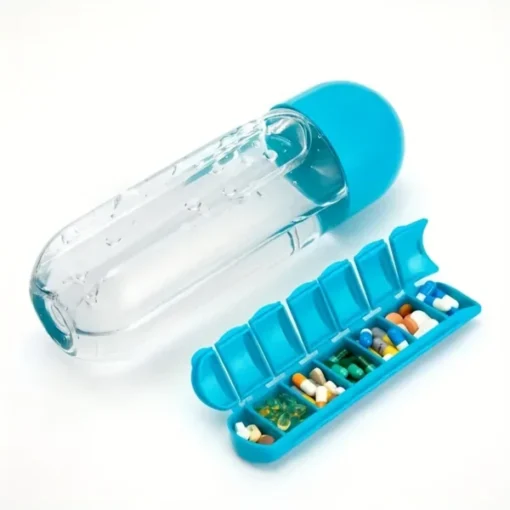 PILLFLASK™ БУТИЛКА ЗА ВОДА 600МЛ PILLBOX - Image 10