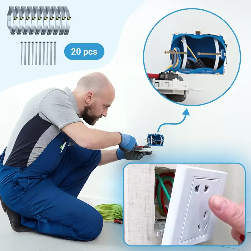 КОРИГИРАЩИ РЕШЕТКИ ЗА ЕЛЕКТРИЧЕСКИ КОНТАКТИ - КОМПЛЕКТ ОТ 20 (+20 винта) REMEROD™