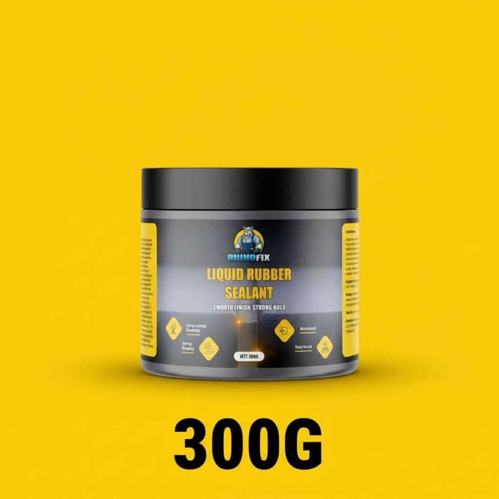 RHINOFIX GroutFlex – Течен гумен уплътнител за пукнатини, течове и хидроизолация (наличен в различни размери)