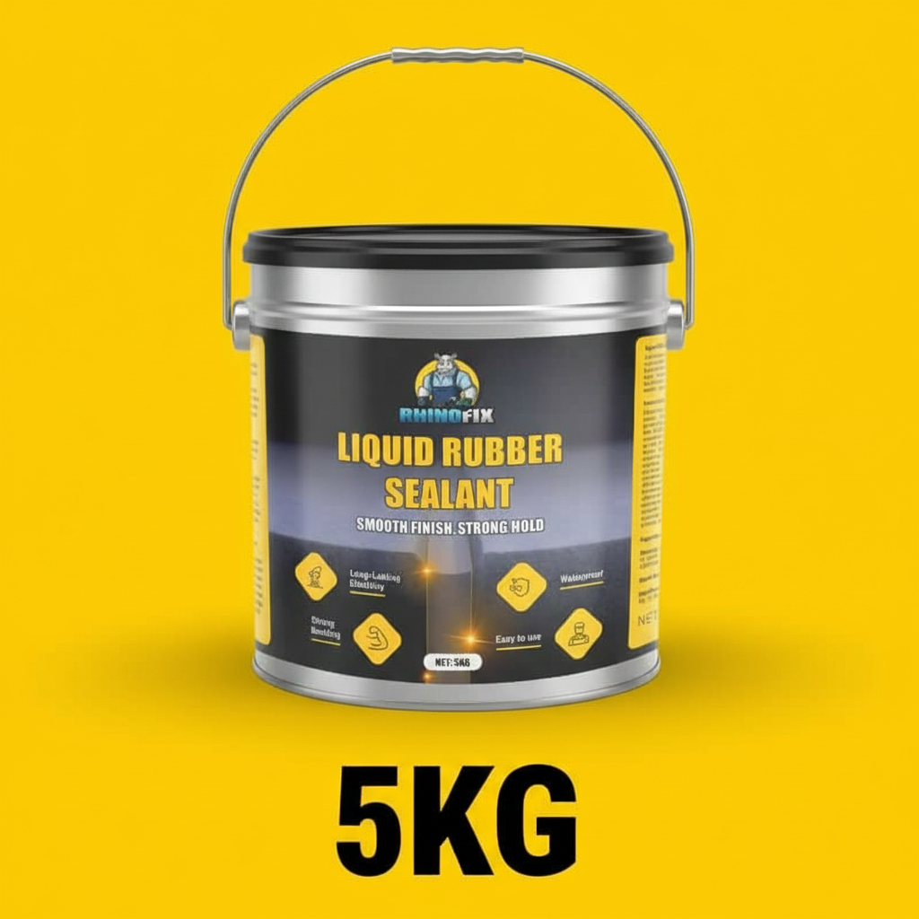 RHINOFIX GroutFlex – Течен гумен уплътнител за пукнатини, течове и хидроизолация (наличен в различни размери)