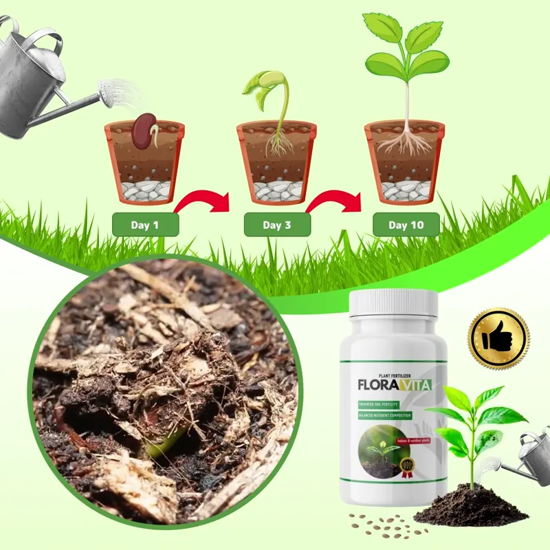 FloraVita™ – Тор за растения през есента и зимата