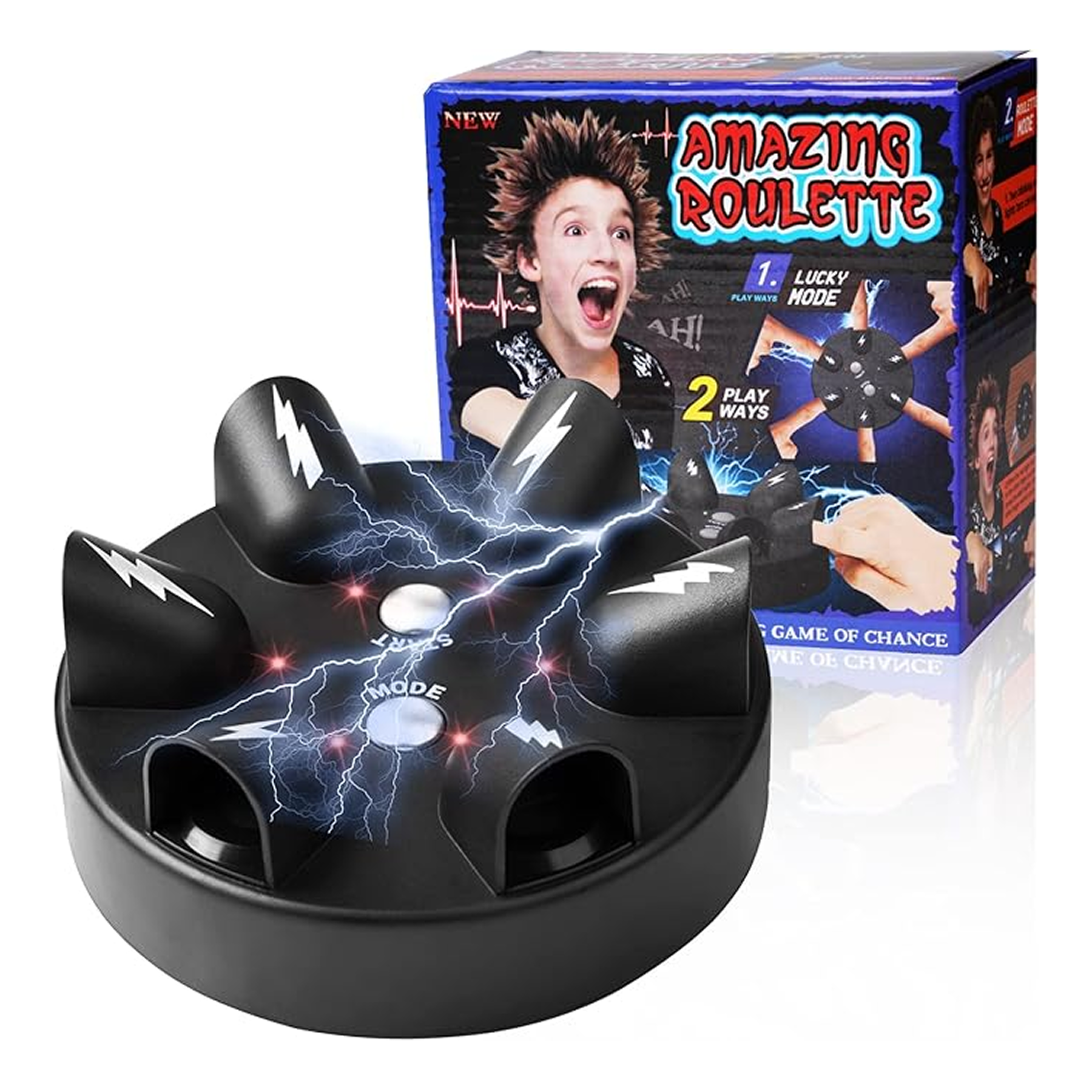 Voltaro™ - Електрическа парти рулетка (2–6 играчи)