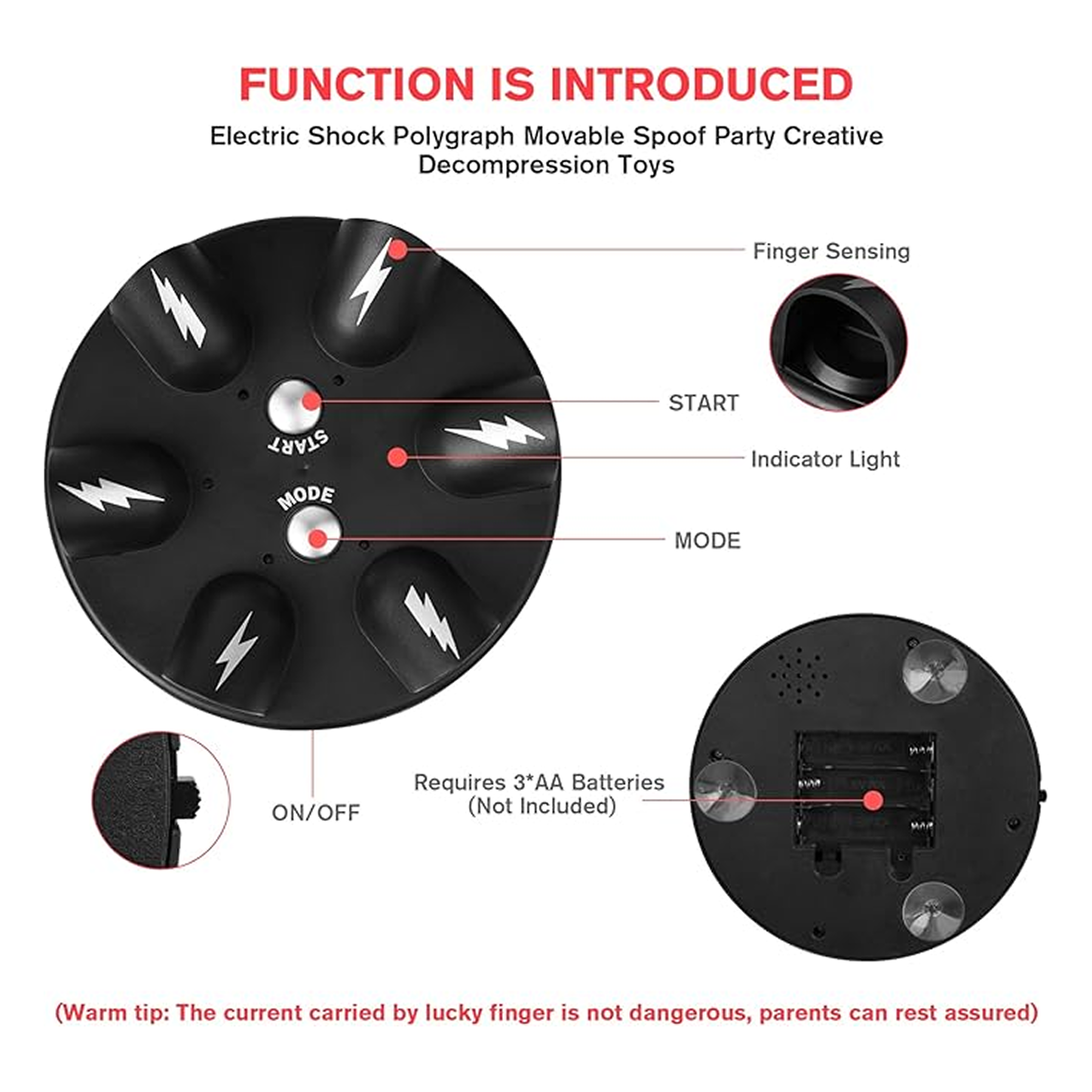 Voltaro™ - Електрическа парти рулетка (2–6 играчи) - Image 5