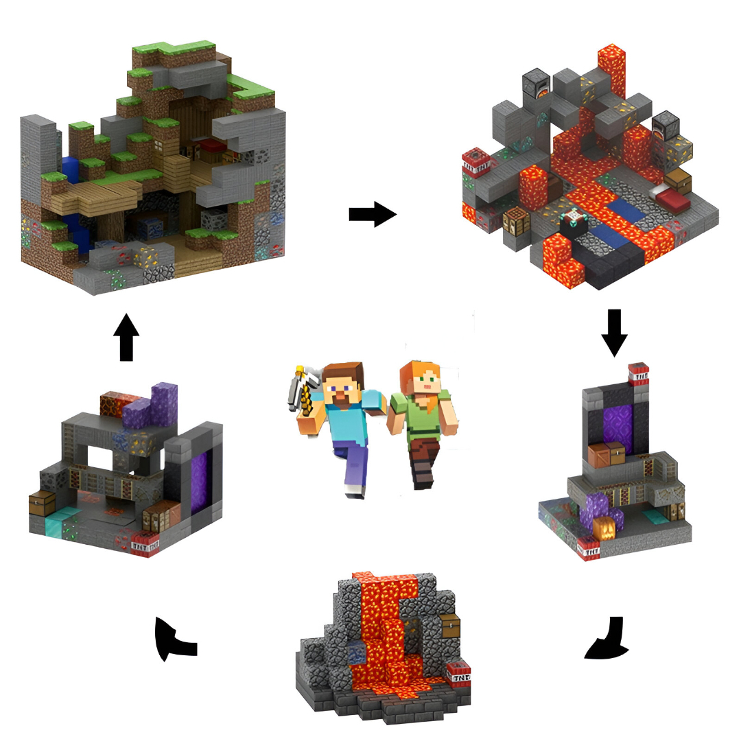 BuildEase™ - Магнитни блокчета за строителство - Image 4