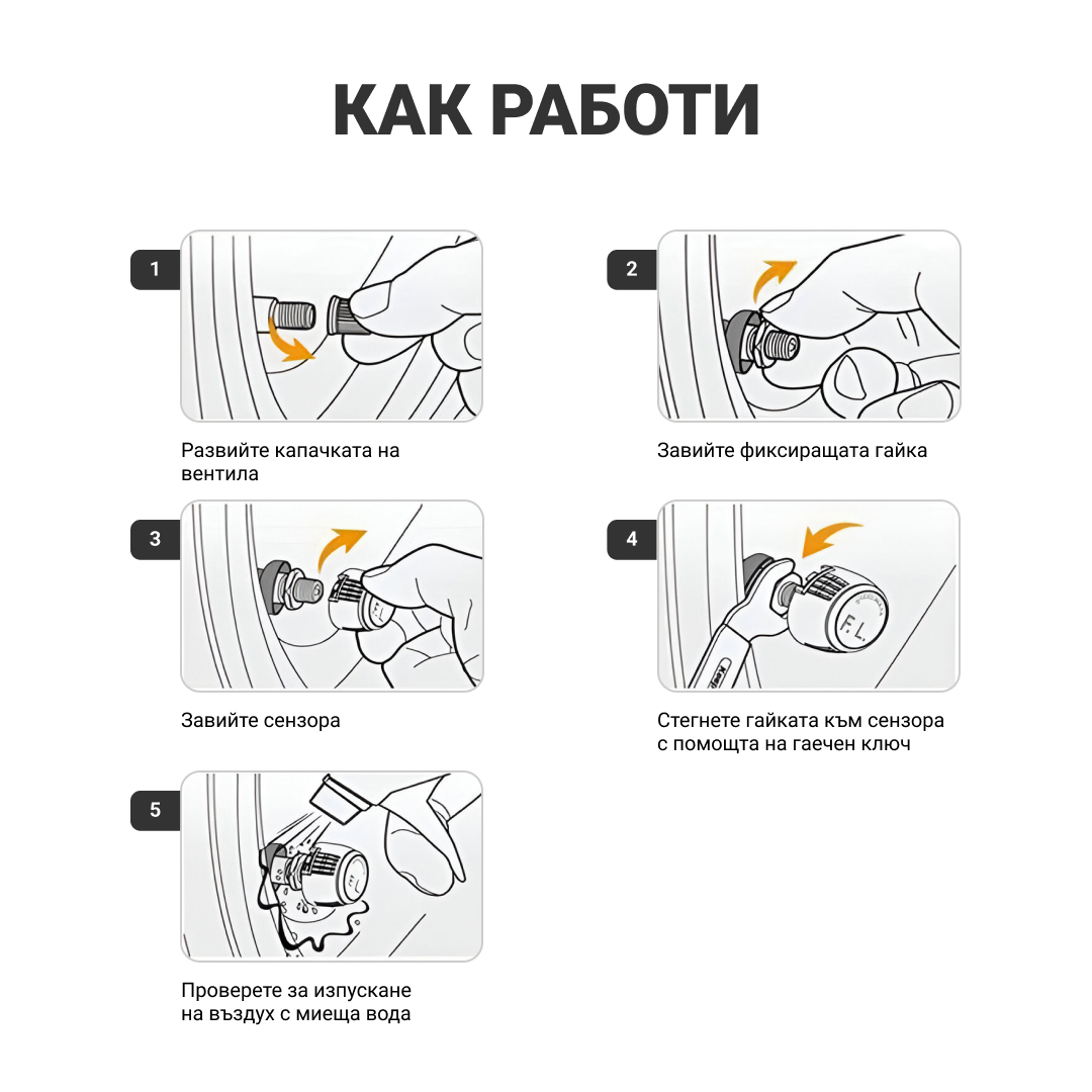 Riboton™ - Слънчева система за мониторинг на налягането в гумите - Image 5