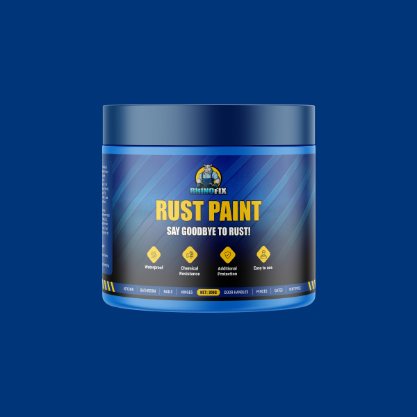 RHINOFIX RustPaint – Боя за покриване на ръжда и защита от корозия, 500 мл (различни цветове)